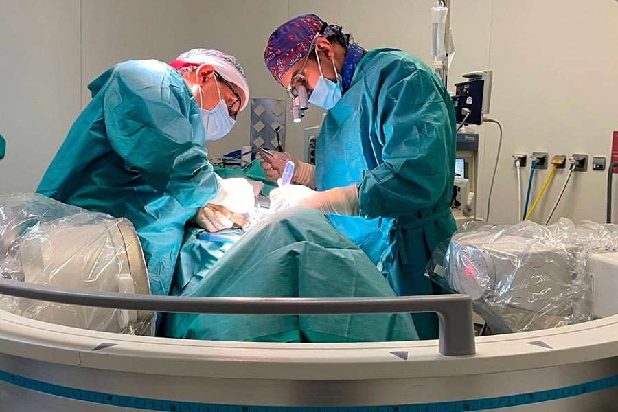 Paciente hernia discal entre la 6ª hernia cercical y la 7ª