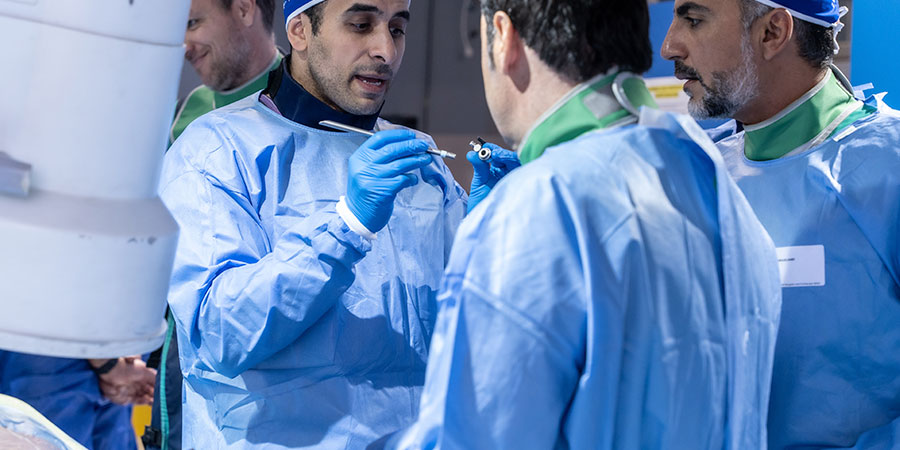 Jornada de formación de endoscopia de columna de AO Spine