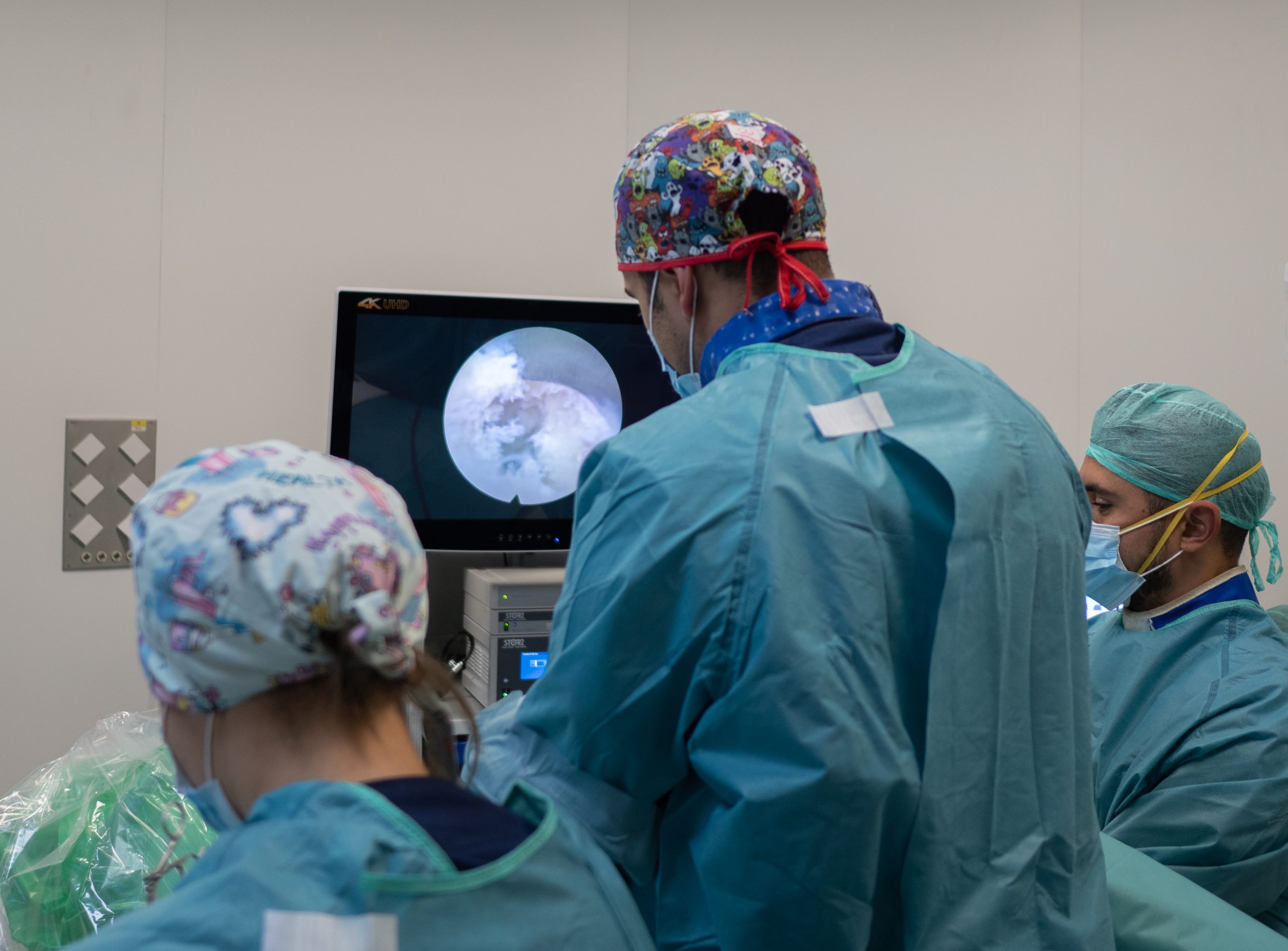 post operatorio fibrosis compresiva hernia L3L4